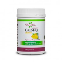 CalMag Lemon - vápnik + horčík + C - 200 g, prášok